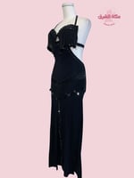 بدلة رقص شرقي بوسي (أسود)