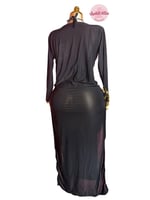 بدلة رقص الملكة سمسمة (قطعتين) (أسود)