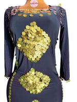 بدلة رقص الملكة سكرة (ذهبي)