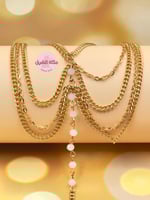 خلخال مع وصلة أصبع للملكة نواعم