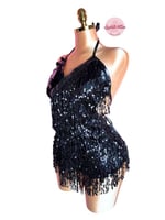 بدلة رقص الملكة توتو (أسود)