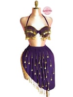 بدلة رقص الملكة سنيوره (بنفسجي)