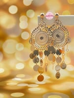 حلق الفنانة فيفي عبده (ذهبي)