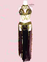 باقة رقص السلطانة (أسود) (٣ قطع)