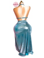 بدلة رقص الملكة ميرميلا (تركواز)