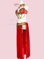 باقة رقص السلطانة (أحمر) (٣ قطع)