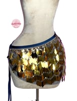 حزام رقص لامع مميز (ذهبي)