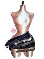 حزام رقص ستان فاخر (حياكة يدوية أصيلة)