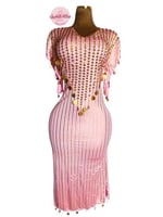 بدلة رقص شرقي نانسي مميز (بمبي مع ذهبي)