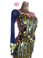 بدلة رقص ملكة الملكات (ذهبي)