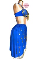 بدلة رقص الملكة سنيوره (أزرق)