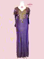 بدلة رقص شرقي نانسي مميز (بنفسجي)