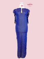 بدلة رقص شرقي نانسي (ازرق)