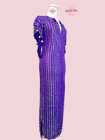 بدلة رقص شرقي نانسي (بنفسجي)