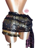 حزام رقص دانتيلا المميّز (حياكة يدوية أصيلة)