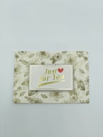 بطاقة مخصصة لك - Just For You card