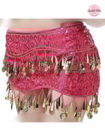 حزام رقص دينا أنيق (وردي)