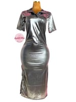 بدلة رقص مسلسل اش اش (فضي)