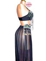 بدلة رقص الملكة كاراميلا (أسود)