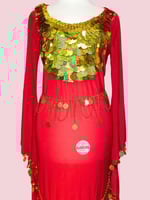 حزام الجسم ملكة الذهب