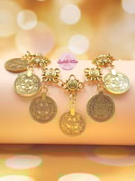 خلخال الفنانة هند رستم مميز (لون ذهبي)