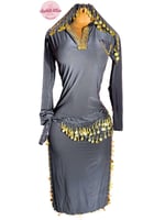 باقة الملكة دينا الشربيني (ذهبي) (4 قطع)