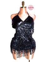 بدلة رقص الملكة توتو (أسود)