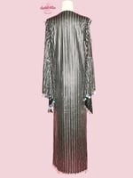 بدلة رقص الملكة سمية الخشاب (فضي) (حزام مجاناً)