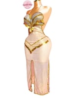 بدلة رقص الملكة نوجا (ذهبي)