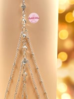 زينة فخذ أنيقة (لون فضي)