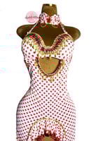 بدلة رقص غزل البنات (مع ربطة شعر)