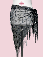 باقة الفراشة الفضية (حزام أسود)