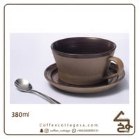 كوب 380 مل بني