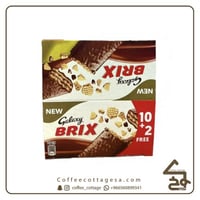 جالكسي بريكس ويفر مغطى بالشوكولاتة 12 حبة 25 جم