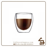 كوب زجاجي دبل 150 مل