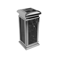 طفاية مع سلة مهملات بديل الرخام