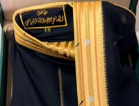 البشت الخاص الدقه الملكي الاسود