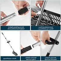 مشط وغربال رمل ستانلس ستيل بمقبض طويل | متجر الجيل...