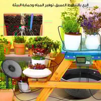 نظام ري بالتنقيط يعمل بالطاقة الشمسية مع أنابيب 15...