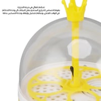 حاضنة بيض صغيرة أوتوماتيكية للتحكم في الحرارة والر...
