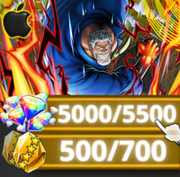 غارب +5000 جوهرة + 500 حجر + (ايفون)