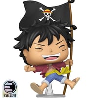 One Piece - Monkey D. Luffy with Flag