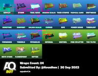 حساب ايبيك يحتوي على 35سكن-23اكس-26مضلة-65رقصة-مع...