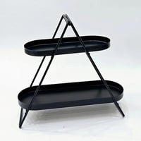 صحن تقديم معدن اسود دورين 4440 بانوراما