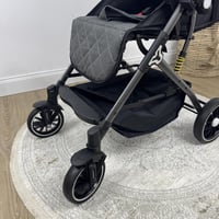 عربية أطفال ثنائية الاتجاه بقماش مربعات – راحة وتح...