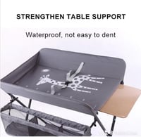 طاولة غيار مريحة للأم