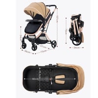 عربية فاخرة ثنائية الاتجاه قابلة للطي