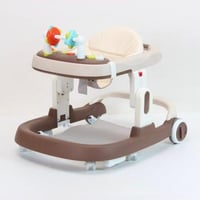 مشاية أطفال فاخرة بتصميم حصري بني