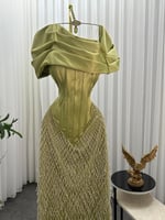 فستان سهرة تفتة راقي