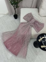 فستان سواريه ملكي بتطريز فاخر